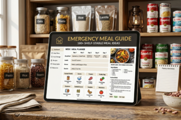 non perishable food for emergency kit